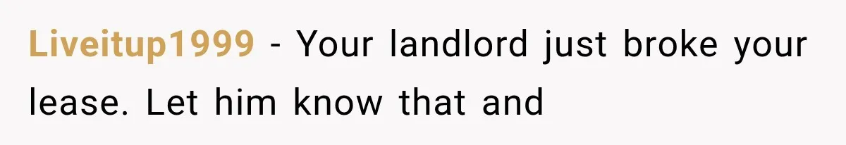 Tenants Rent a House With a Two-Car Garage, Then Discover Their Landlord Secretly Rented the Garage to Someone Else Liveitup1999 − Your landlord just broke your lease. Let him know that and