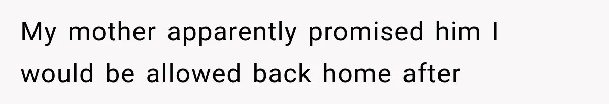 Sister Lied to Destroy Her Engagement, Then Two Years Later Her Ex Returned With the Truth My mother apparently promised him I would be allowed back home after
