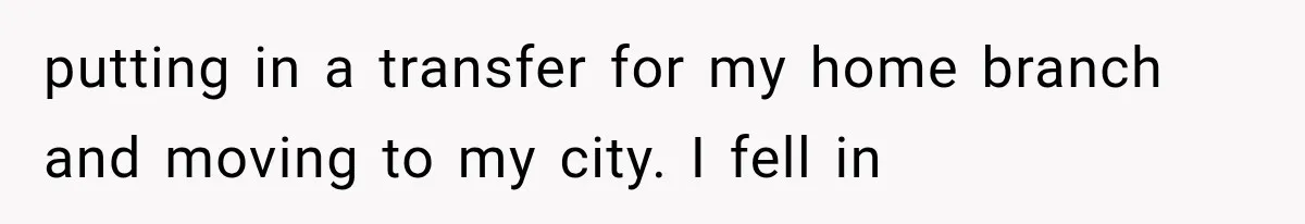 Widowed Dad Found Love Again, Then His Girlfriend Honored His Late Wife in the Most Beautiful Way putting in a transfer for my home branch and moving to my city. I fell in