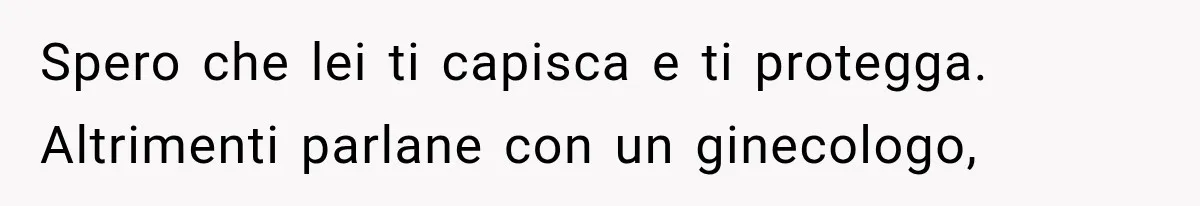 She Thought Her Dad Was Just Open-Minded, Until His Birthday Gift Made Her Uncomfortable Spero che lei ti capisca e ti protegga. Altrimenti parlane con un ginecologo,