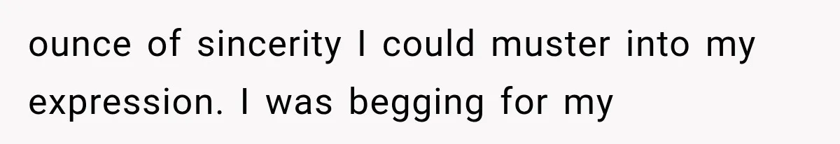 The New Forensic Doctor Thought the Morgue Had a Strange Janitor Until He Discovered What Happened After Midnight ounce of sincerity I could muster into my expression. I was begging for my