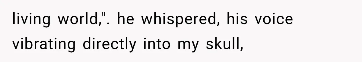 The New Forensic Doctor Thought the Morgue Had a Strange Janitor Until He Discovered What Happened After Midnight living world,". he whispered, his voice vibrating directly into my skull,