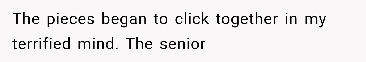 The New Forensic Doctor Thought the Morgue Had a Strange Janitor Until He Discovered What Happened After Midnight The pieces began to click together in my terrified mind. The senior