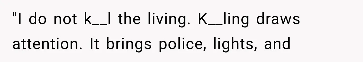 The New Forensic Doctor Thought the Morgue Had a Strange Janitor Until He Discovered What Happened After Midnight "I do not k__l the living. K__ling draws attention. It brings police, lights, and