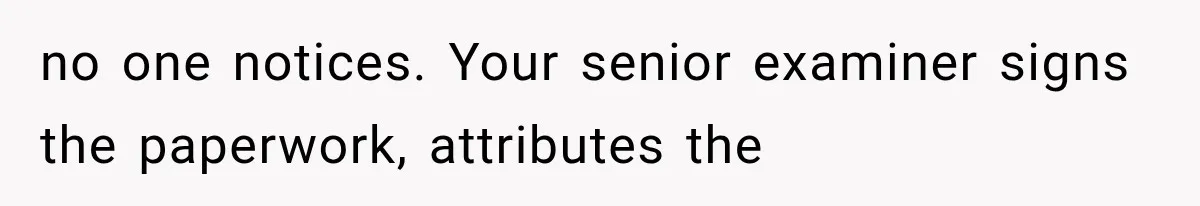 The New Forensic Doctor Thought the Morgue Had a Strange Janitor Until He Discovered What Happened After Midnight no one notices. Your senior examiner signs the paperwork, attributes the
