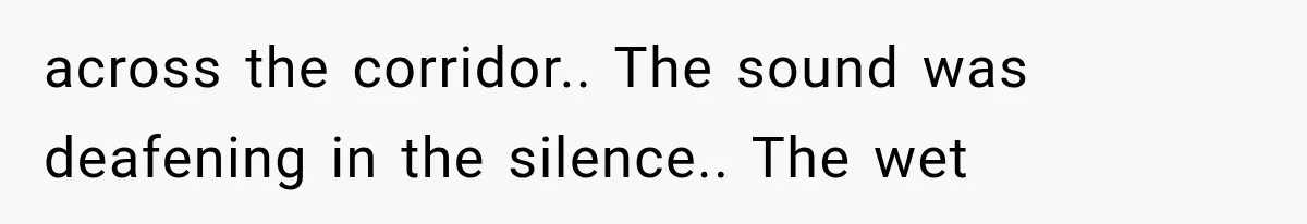 The New Forensic Doctor Thought the Morgue Had a Strange Janitor Until He Discovered What Happened After Midnight across the corridor.. The sound was deafening in the silence.. The wet