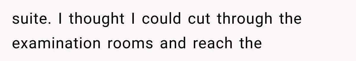 The New Forensic Doctor Thought the Morgue Had a Strange Janitor Until He Discovered What Happened After Midnight suite. I thought I could cut through the examination rooms and reach the