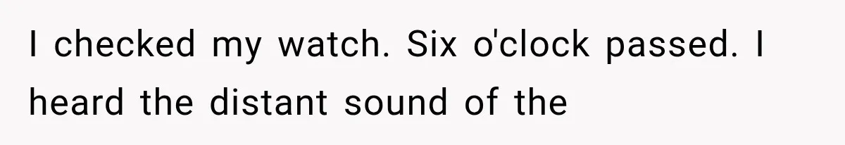 The New Forensic Doctor Thought the Morgue Had a Strange Janitor Until He Discovered What Happened After Midnight I checked my watch. Six o'clock passed. I heard the distant sound of the