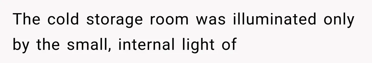 The New Forensic Doctor Thought the Morgue Had a Strange Janitor Until He Discovered What Happened After Midnight The cold storage room was illuminated only by the small, internal light of