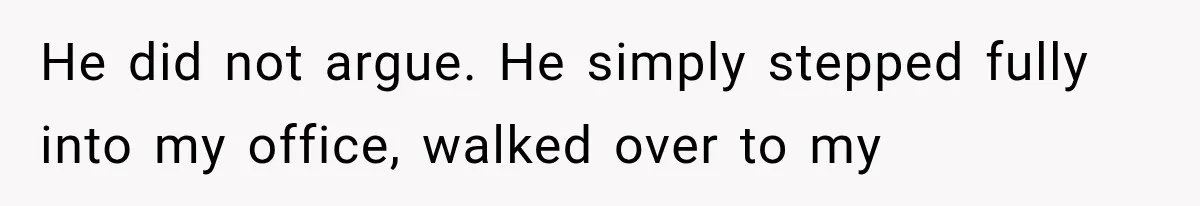 The New Forensic Doctor Thought the Morgue Had a Strange Janitor Until He Discovered What Happened After Midnight He did not argue. He simply stepped fully into my office, walked over to my