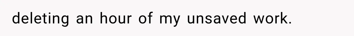 The New Forensic Doctor Thought the Morgue Had a Strange Janitor Until He Discovered What Happened After Midnight deleting an hour of my unsaved work.