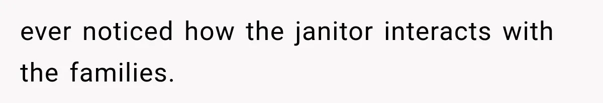 The New Forensic Doctor Thought the Morgue Had a Strange Janitor Until He Discovered What Happened After Midnight ever noticed how the janitor interacts with the families.