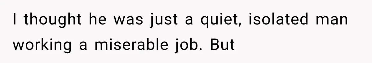 The New Forensic Doctor Thought the Morgue Had a Strange Janitor Until He Discovered What Happened After Midnight I thought he was just a quiet, isolated man working a miserable job. But