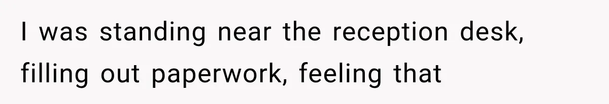 The New Forensic Doctor Thought the Morgue Had a Strange Janitor Until He Discovered What Happened After Midnight I was standing near the reception desk, filling out paperwork, feeling that