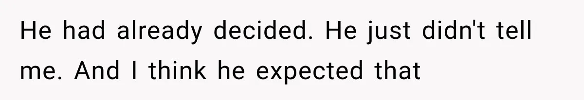 Mistress Posts Their Date Night Publicly — Wife Makes One Move Husband Never Saw Coming He had already decided. He just didn't tell me. And I think he expected that