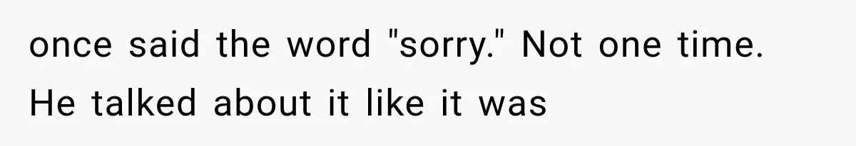 Mistress Posts Their Date Night Publicly — Wife Makes One Move Husband Never Saw Coming once said the word "sorry." Not one time. He talked about it like it was