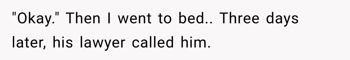Mistress Posts Their Date Night Publicly — Wife Makes One Move Husband Never Saw Coming "Okay." Then I went to bed.. Three days later, his lawyer called him.