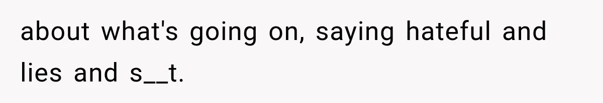 Mistress Posts Their Date Night Publicly — Wife Makes One Move Husband Never Saw Coming about what's going on, saying hateful and lies and s__t.
