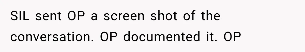 Mistress Posts Their Date Night Publicly — Wife Makes One Move Husband Never Saw Coming SIL sent OP a screen shot of the conversation. OP documented it. OP