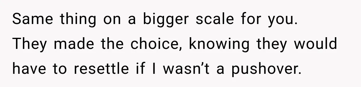 Woman Finds a Stranger Living in the Bedroom Assigned to Her Lease, but the New Roommate Refuses to Move Same thing on a bigger scale for you. They made the choice, knowing they would have to resettle if I wasn’t a pushover.