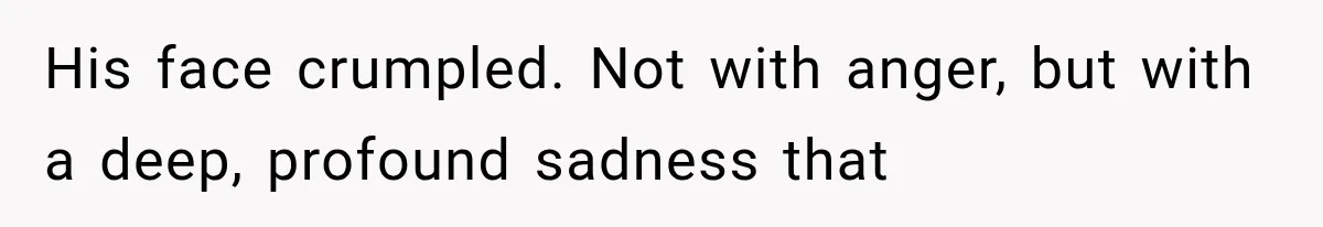 Man Thinks His Retired Dad Is Acting Younger Then Finds His Real Father Buried in the Basement His face crumpled. Not with anger, but with a deep, profound sadness that