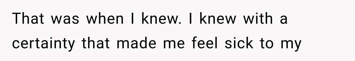 Man Thinks His Retired Dad Is Acting Younger Then Finds His Real Father Buried in the Basement That was when I knew. I knew with a certainty that made me feel sick to my