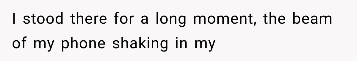 Man Thinks His Retired Dad Is Acting Younger Then Finds His Real Father Buried in the Basement I stood there for a long moment, the beam of my phone shaking in my