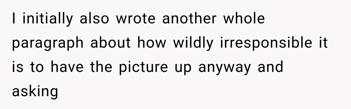Coworker Invents a Rule to Claim a Hot Desk, Then Accidentally Gets Herself Reported to Management I initially also wrote another whole paragraph about how wildly irresponsible it is to have the picture up anyway and asking