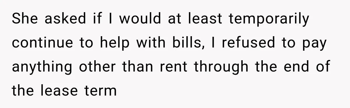 Man Refuses to Mark His Ex’s $18,000 Judgment as Paid Before She Actually Pays Him She asked if I would at least temporarily continue to help with bills, I refused to pay anything other than rent through the end of the lease term
