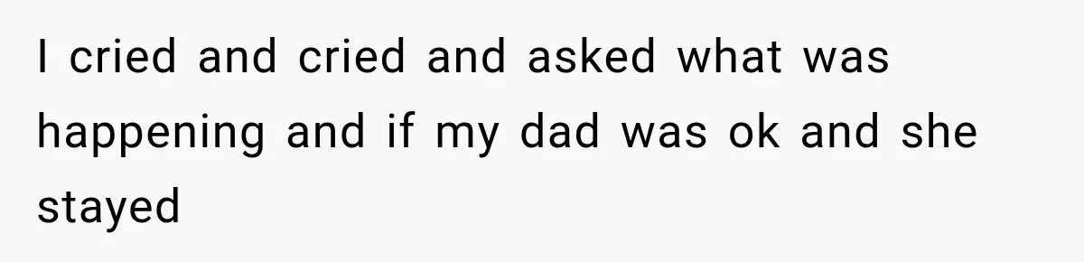 She Thought Her Father Was Gone On 9/11, But One Phone Call Changed Everything I cried and cried and asked what was happening and if my dad was ok and she stayed