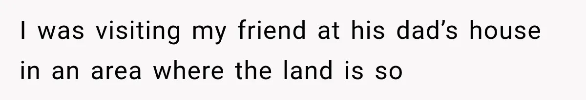 Neighbor Builds Driveway on Elderly Couple’s Land, Then Their Friend Parks a Truck to Stop Him I was visiting my friend at his dad’s house in an area where the land is so