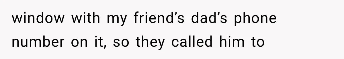 Neighbor Builds Driveway on Elderly Couple’s Land, Then Their Friend Parks a Truck to Stop Him window with my friend’s dad’s phone number on it, so they called him to