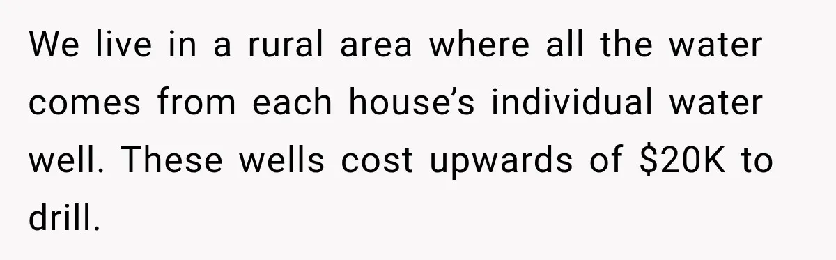 Husband Watches YouTube Tutorials And Saves His Family $5,000 By Fixing Their Well We live in a rural area where all the water comes from each house’s individual water well. These wells cost upwards of $20K to drill.