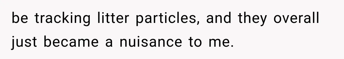 Mother Feared She Stopped Loving Her First Child After Baby Arrived, Then Learned the Truth be tracking litter particles, and they overall just became a nuisance to me.