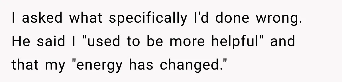Employee Gets Written Up For “Negative Attitude” After Finally Stopping A Coworker’s Work From Landing On Their Desk I asked what specifically I'd done wrong. He said I "used to be more helpful" and that my "energy has changed."