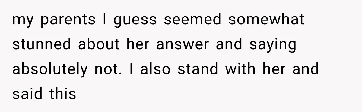 Bride Refuses To Share Wedding Photographer After Aunt Requests A Free Family Photoshoot my parents I guess seemed somewhat stunned about her answer and saying absolutely not. I also stand with her and said this
