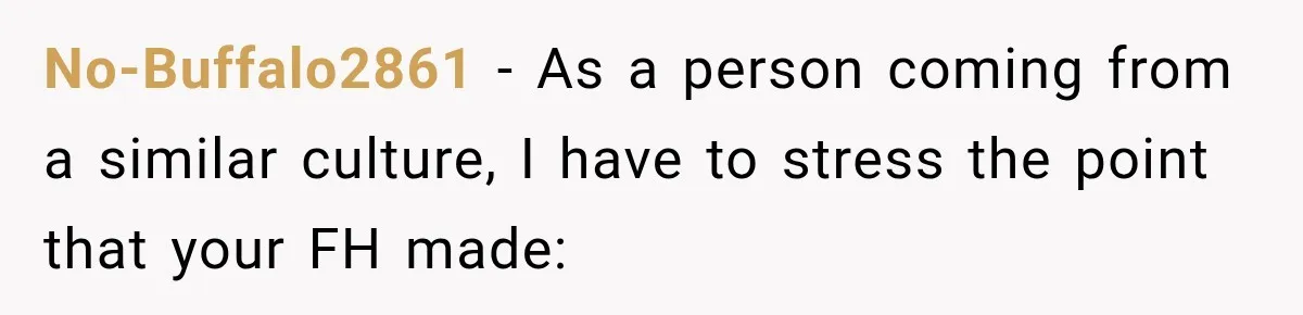 Bride Laughs When Future Sister-In-Law Demands 20 Extra Wedding Guests For Her “Family” No-Buffalo2861 − As a person coming from a similar culture, I have to stress the point that your FH made: