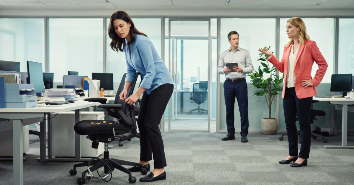 Woman Buys $380 Office Chair For Her Bad Back, Then Coworker Complains When She Locks It Up