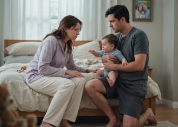 Sick Mom Asks Husband for a Break, He Tells Their Toddler She Doesn’t Want Him