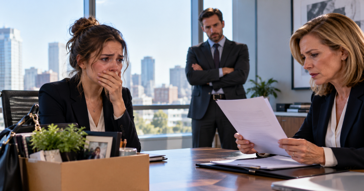 Employee Applies for Promotion Encouraged by Her Boss, Then Gets Fired at the Meeting She Thought Was About Her Future