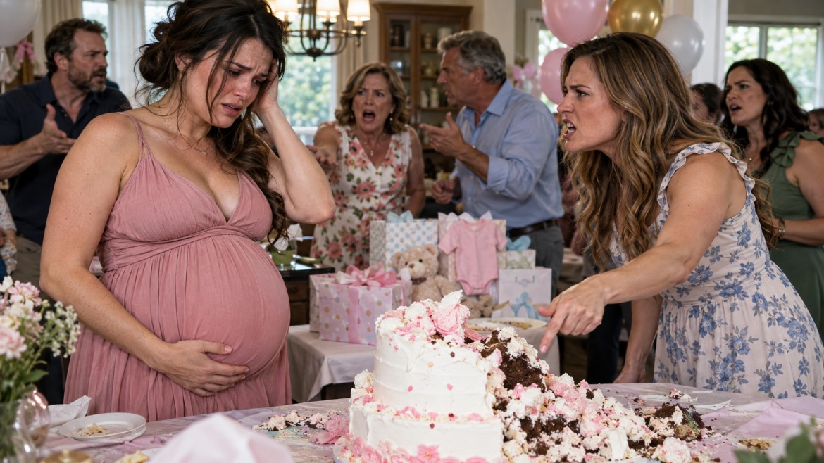 Pregnant Woman’s Family Turns Her Baby Shower Ugly, Then She Decides She’s Done With All of Them