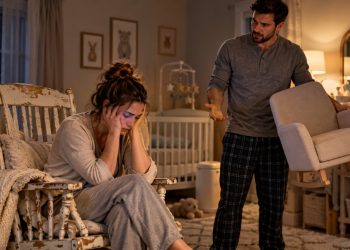 Exhausted Mom Begs Her Husband for a $600 Feeding Chair, but He Says She’s Being “Mean”