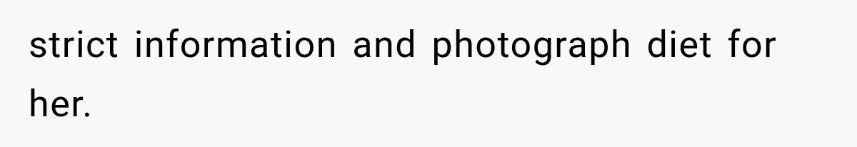 New Mom Sets One Boundary About Her Appearance, and Her Mother Cancels the Grandbaby Visit strict information and photograph diet for her.