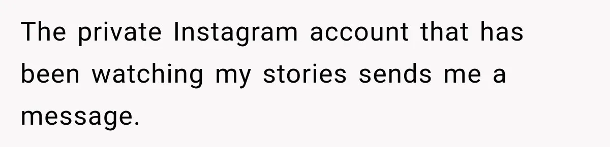 Girlfriend Finds Her Boyfriend’s “Old Friend” Is Moving 2,000 Miles Away, and the Pictures Explain Why The private Instagram account that has been watching my stories sends me a message.