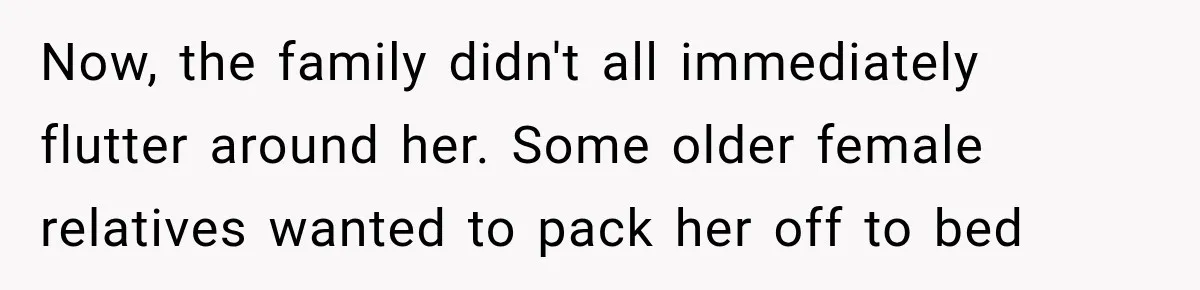 Bride Misses Her Honeymoon Flight, Then Walks Into a Family Brunch Where Her Dad Announces His Secret Marriage Now, the family didn't all immediately flutter around her. Some older female relatives wanted to pack her off to bed