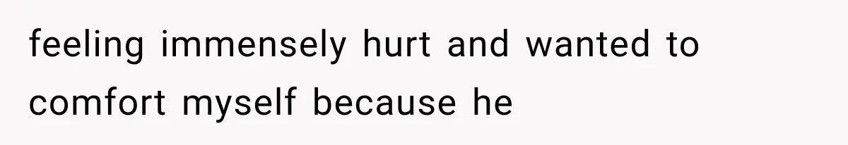 Husband Invades His Wife’s Private Diary, Finds One Ugly Word, and Won’t Let Her Forget It feeling immensely hurt and wanted to comfort myself because he