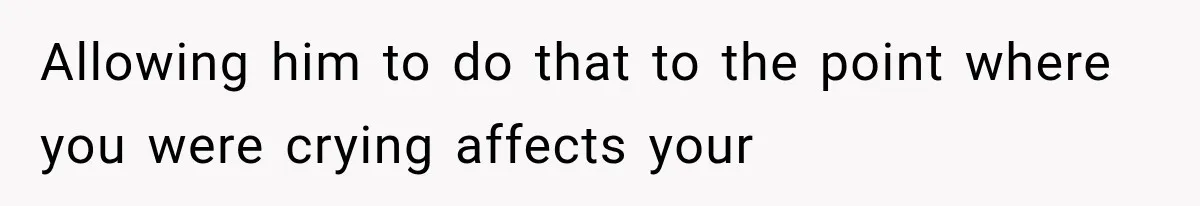 Husband Invades His Wife’s Private Diary, Finds One Ugly Word, and Won’t Let Her Forget It Allowing him to do that to the point where you were crying affects your