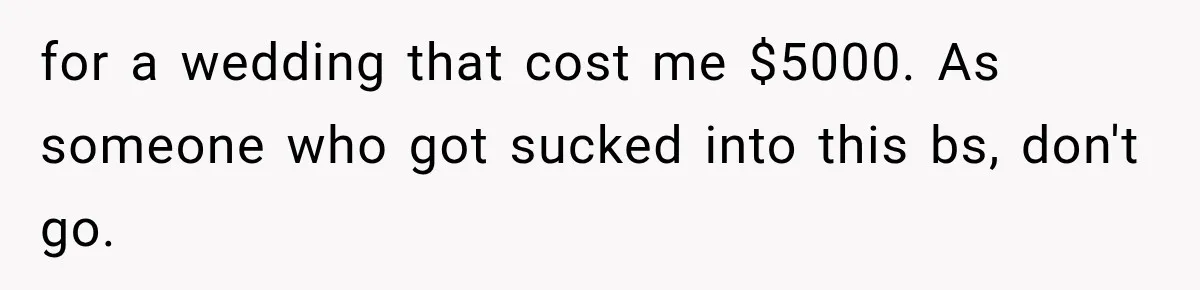 Bridesmaids Get Hit With a $2,800 Bachelorette Bill After Months of Silence, and the Bride Finally Gets Pushback for a wedding that cost me $5000. As someone who got sucked into this bs, don't go.