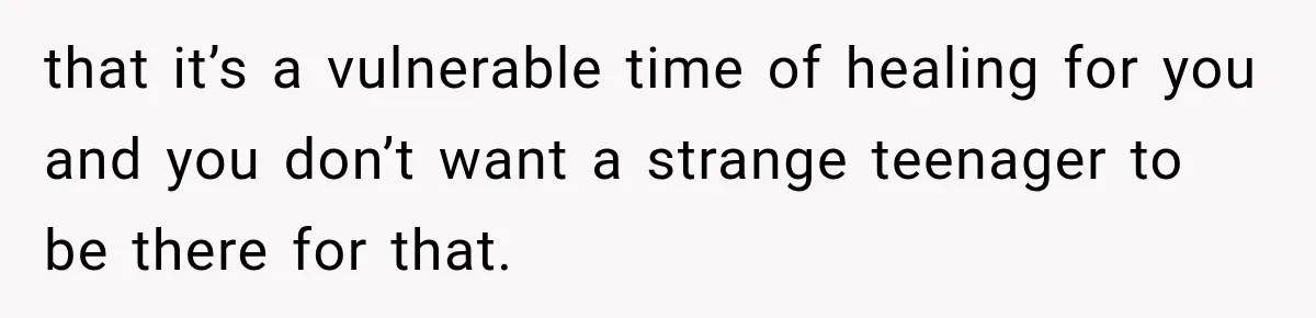 She Refused to Add a Stranger to Her First Anniversary Trip After Divorce, and Her Sister Got Offended that it’s a vulnerable time of healing for you and you don’t want a strange teenager to be there for that.