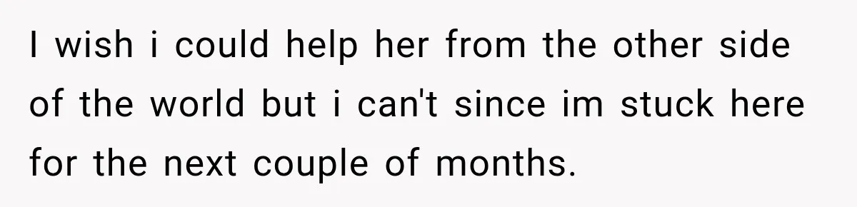 Woman Says Mother Left Her Traumatized Daughter Early Because a New Embroidery Machine Had Arrived I wish i could help her from the other side of the world but i can't since im stuck here for the next couple of months.